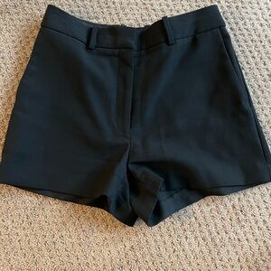 Babaton Agency High Waist Black Shorts
